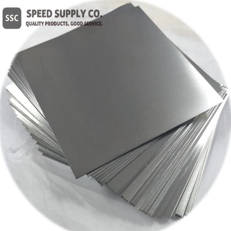 Feuille et panneau d’alliage de niobium hafnium